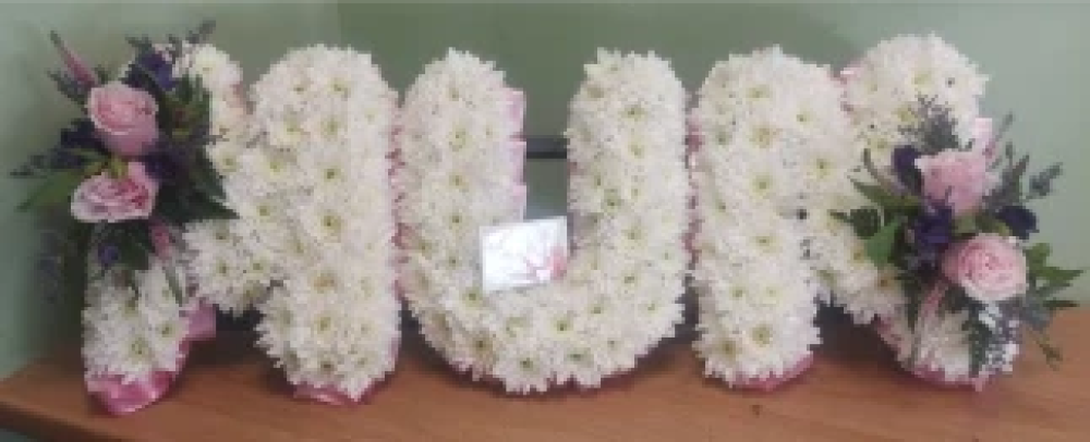 White Based Letters