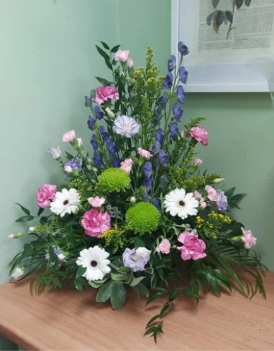 Enchanted Garden - Luxury floral arrangement hand made delivered today in Whitley bay by The Garden Shop Florist Whitley Bay
