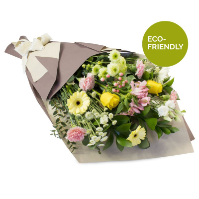 Eden Eco Wrap - Order online today Eco friendly flowers from The Garden Shop Florist in Whitley Bay. Fresh flowers same day delivery in Whitley Bay