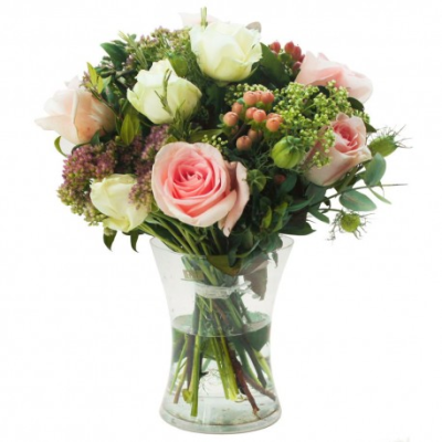 Vintage flower vase - Vase of flowers delivered today order online for same day delivery in Whitley Bay by The Garden Shop Florist