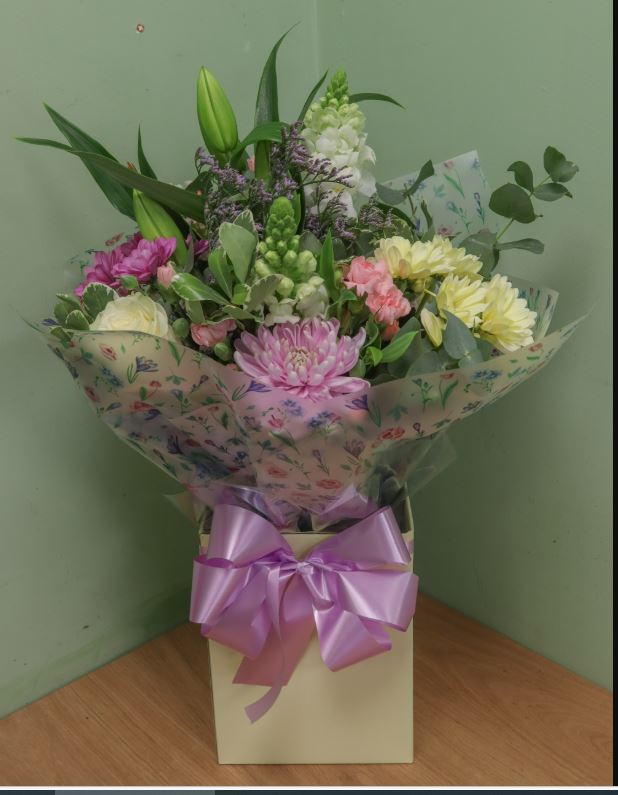 Florist choice hand ties